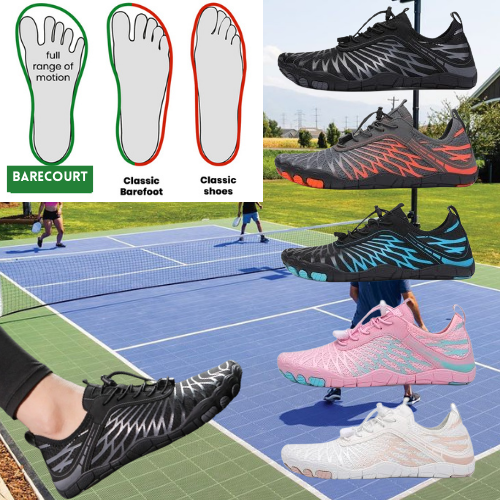 BareCourt: 2.0 Barefoot Pickleball Shoes